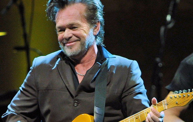 John Mellencamp performs on stage