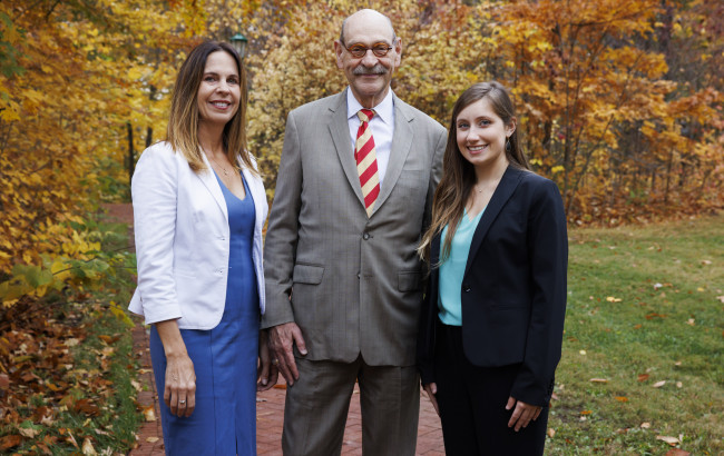 Indiana University Associate Professor Jennifer Piatt, left, Kinsey Institute Senior Scientist William L. Yarber and IU doctoral student ...