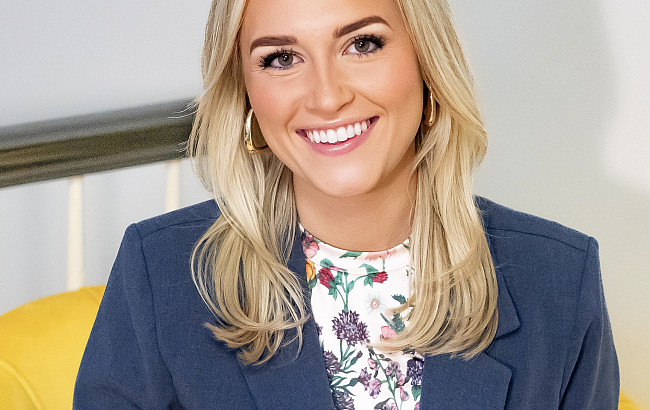 IU Southeast alumna and Harrison County Chamber Executive Director Janelle Amy.