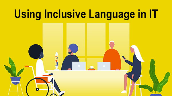 Inclusive Language in IT logo