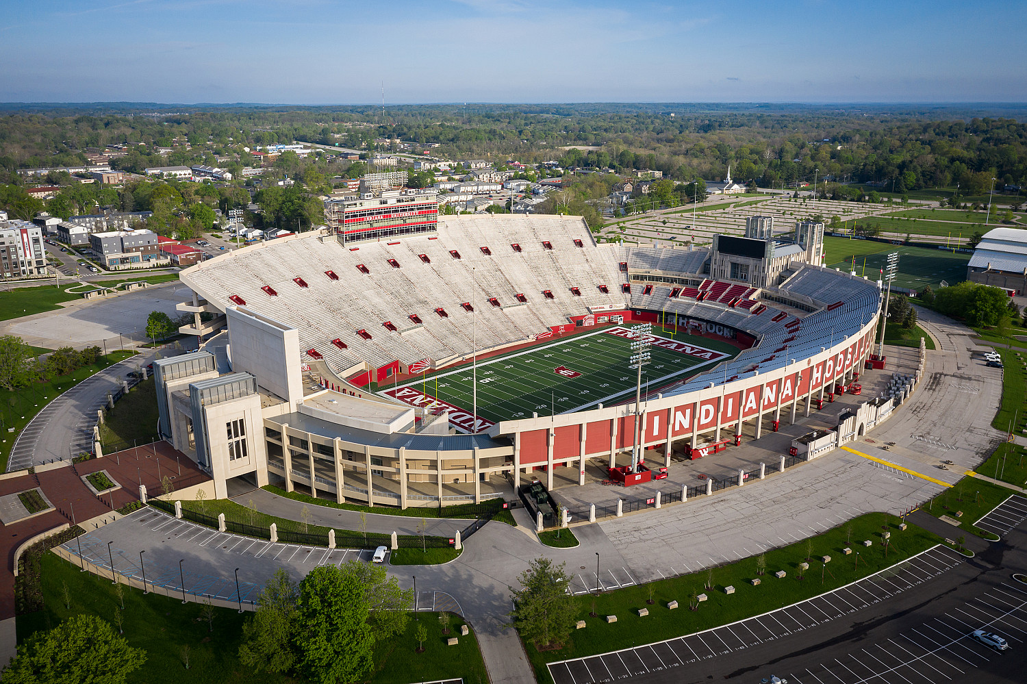 Memorial Stadium.