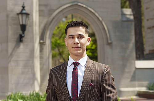 Mohammad Nasir Moradi. Photo by Chris Meyer, Indiana University