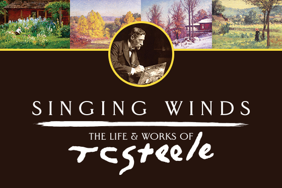 Title screen for Singing Winds: The Life and Works of T.C. Steele