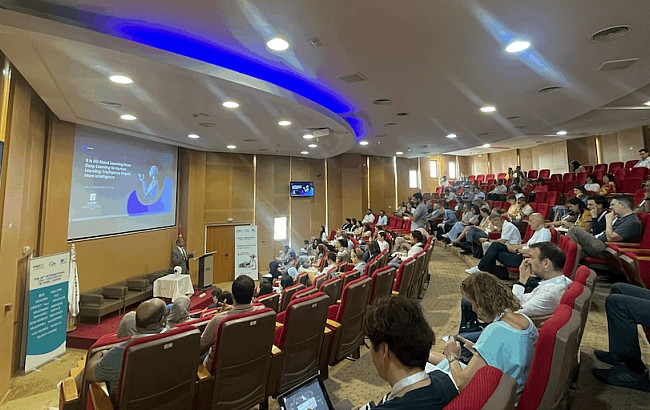 AI faculty Fawzi BenMessaoud presenting at CDIO