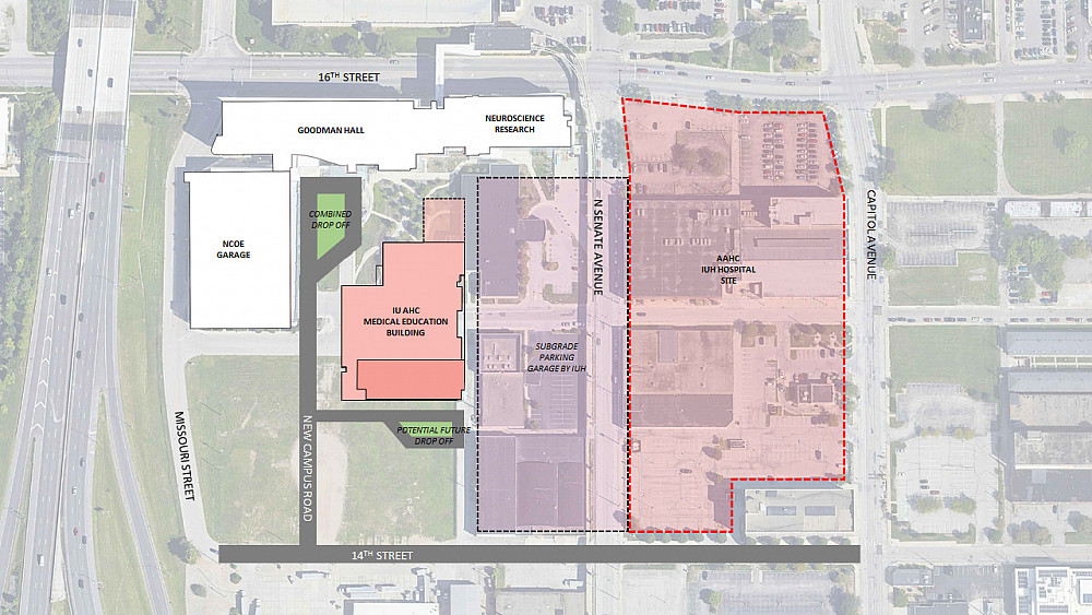    Indianapolis Academic Health Center site.  