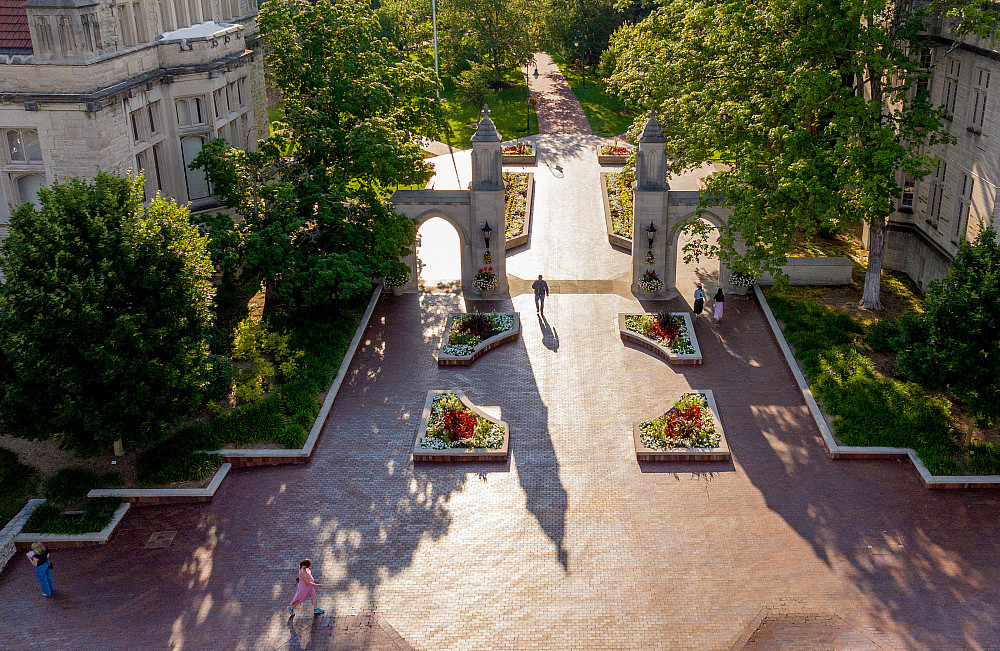 Sample Gates at IU Bloomington on Friday, June 14, 2024. Photo by Chris Meyer, Indiana University