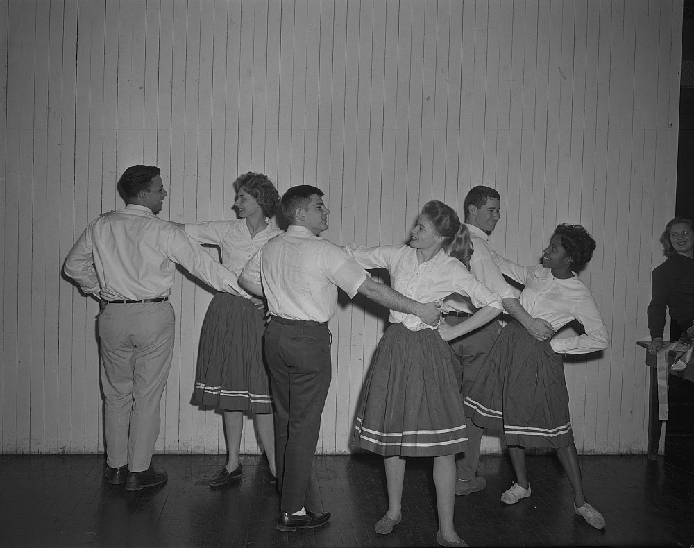 Dancers in Union Building May 1963 UA024_PB_02_1524N