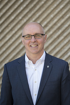 CAH07519.ARW Chris Howell | Division of Student Affairs Chris Arvin, director of Recreational Sports. May 16, 2022 © Copyright 2022- Ind...