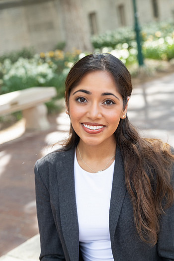 Gayatri Thiru. Photo by Ethan Gill, Indiana University