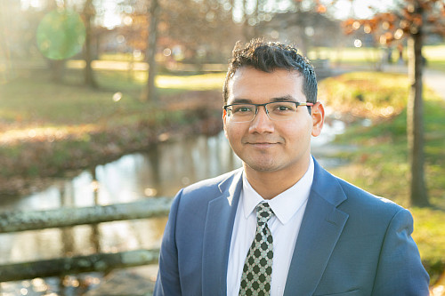 Diptanshu Rao. Photo by Ethan Gill, Indiana University