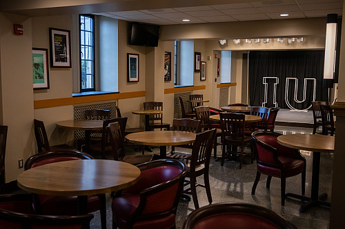 The Vault Pub in the Indiana Memorial Union. Photo by Division of Student Affairs marketing