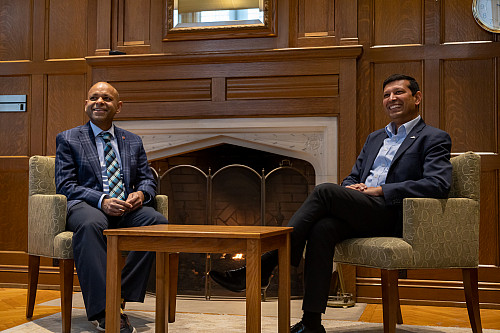 Provost meets IU Dining director