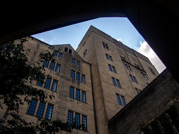 Indiana Memorial Union at IU Bloomington on Tuesday, Sept. 8, 2020. Photo by Chris Meyer, Indiana University.  