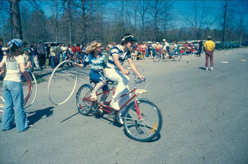 CCC bike and hula hoop