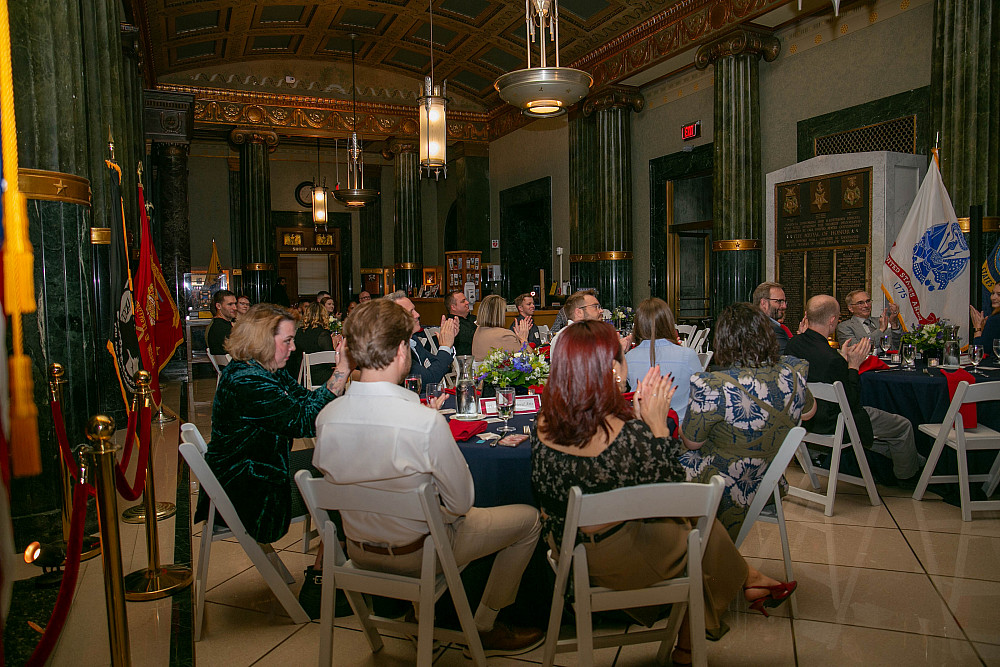 U.S. Service Members graduation dinner