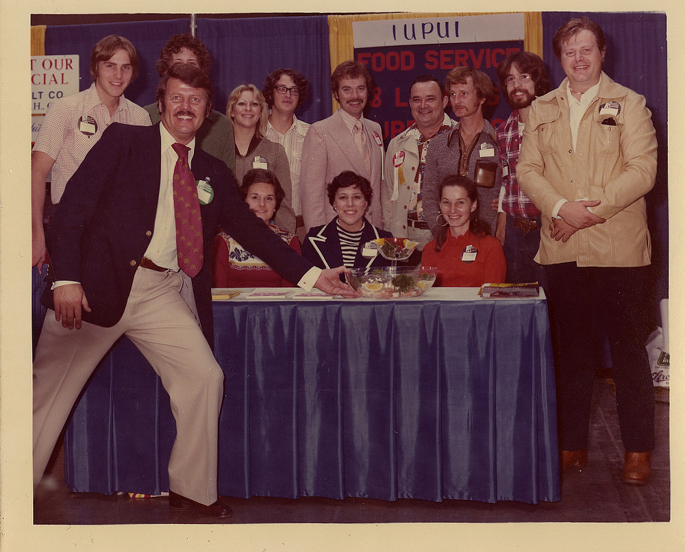 Restaurant, Hotel, and Institutional Management Students at Restaurant Show, 1976